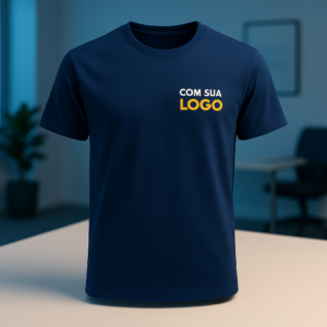 Camiseta com sua logo