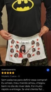 Cueca Rostinhos photo review